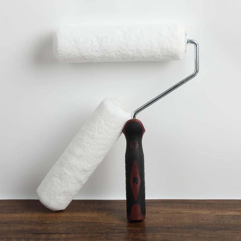 Bates- Paint Roller Covers, 9", 5 Pack, White, Covers for