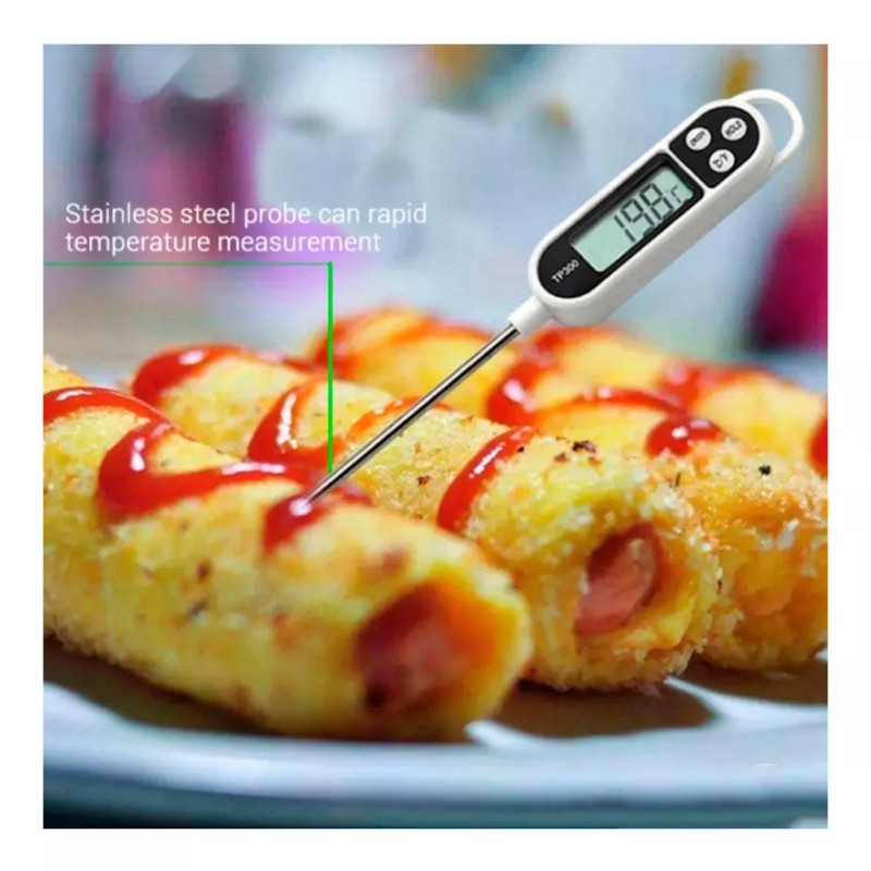Digital Thermometer Termómetro Digital De Cocina Para Alimentos Postres Bebidas