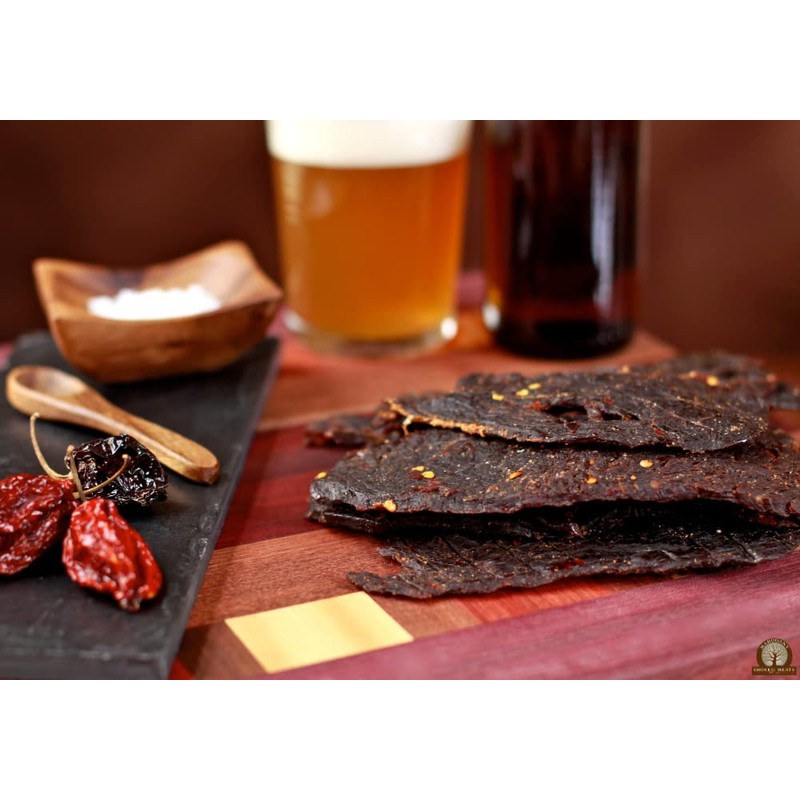 Mahogany Smoked Meats: Habanero Beef Jerky - 16oz