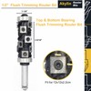 Akylin Carbide Insert Flush Trim Router Bit Top&Bottom Bearing with