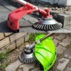 Trade-Shop Rustproof Steel Wire Brush Weed Brush Head 15 cm