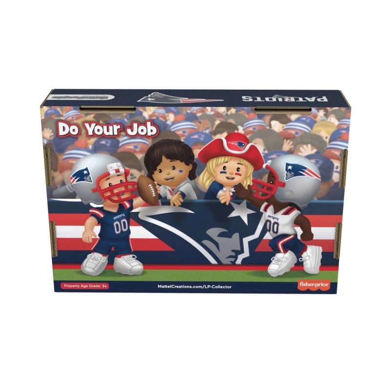 Little People Collector New England Patriots Special Edition Set 4