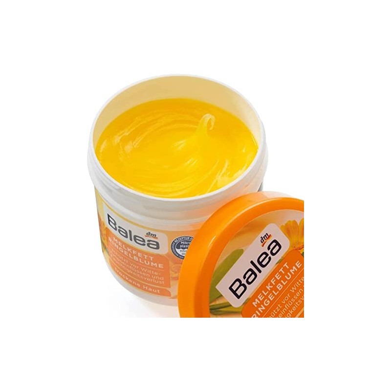 Balea Milk Fat Marigold, 250 ml, Cares for Dry, Stressed