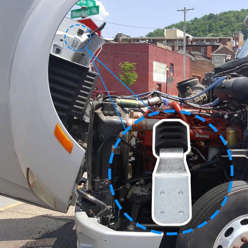 GYUPTRK 2Pack L11-6220 Hood Guide Bracket Fit for Peterbilt 587,