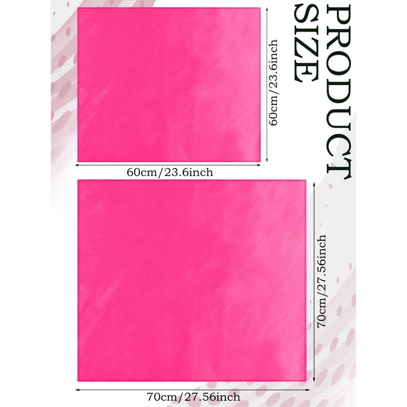 SATINIOR Chiffon Scarf Square Neck Scarf Handkerchief Retro Satin Ribbon