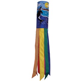 In the Breeze Orca Scene Windsock, 40-Inch,4172