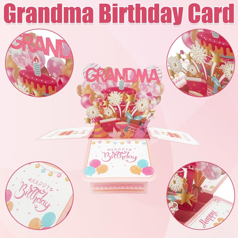 Grandma Pop up Card