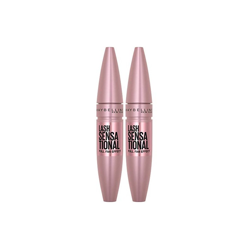 Maybelline New York - Máscara lavable Maybelline Lash Sensational, Blackest