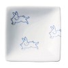 essence es 43473 Hanko Small Plate, Rabbit Set, 5 Piece