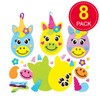 Baker Ross Unicorn Easter Egg Mix & Match Decorations -