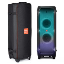 GISEO Speaker Bag Rugged Speaker Bag Carry Case Compatible with JBL Party Box Series, Portable Speaker Carry Tote Bag Backpack (For JBL partybox 1000 bag)