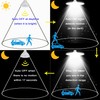 Radar Motion Sensor Outdoor Flood Light Bulbs, Dusk to Dawn