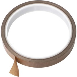 KYRYD 1 Piece PTFE Anti-Static Teflon Tape Width 13MM*Length 10m*Thickness 0.13MM for 3D Printer Beds, Welding Masks, or Food Packaging Machinery that Need A Non-Stick