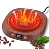 See Description Coffee Warmer, New 4.4-In Heating Surface, 5 Temp