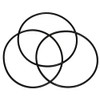 GDAOJGUHPOQ (3-Pack) W10-PR O-Rings Compatible with WhirlpoolWHKF-DWHBB (WHKF-C9) and American