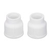 2Pcs Tig Welding Cups White Ceramic Welding Torch Cup Ceramic