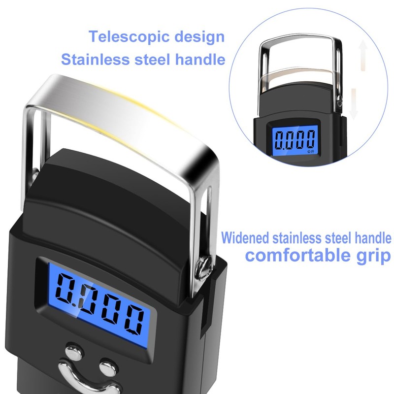 Nutabevr Luggage Scales with Hooks, High Precision Kitchen Digital Suitcase
