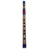 Professional 6 Holes Polished Bamboo Flute - (Indian Flute) With