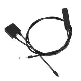 X AUTOHAUX 51237300571 Hood Bonnet Release Cable Replacement for Car Auto Black