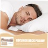 KICHOUSE Neck Pillow for Recliner Moxibustion Box Wooden Cervical Support