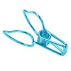 100pcs Binder Clips Cute Cartoon Peach Shape Metal Hollow Tail