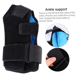 Baluue Professional Ankle Support Brace for Sprains Ankle Compression Sleeve for Sports Activities Breathable Material for Men Women Left Foot