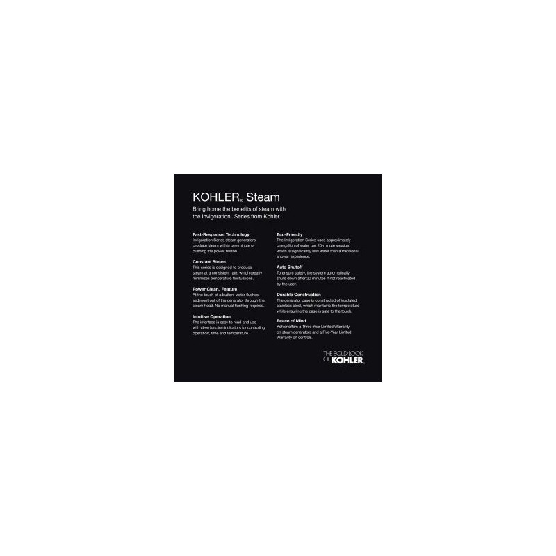 KOHLER K-5559-NA Invigoration Series Small Drain Pan