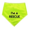 Spoilt Rotten Pets I'M A RESCUE - HI VIZ -