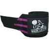 Wrist Wraps + Lifting Straps Bundle (2 Pairs) for Weightlifting,