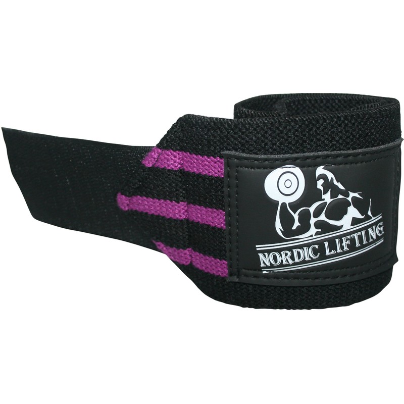 Wrist Wraps + Lifting Straps Bundle (2 Pairs) for Weightlifting,