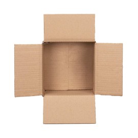 smiley pack Pack of 20 Shipping Boxes 160 x 160 x 100 mm Brown Double Corrugated Folding Boxes M Hermes Parcel DPD GLS Package Class XS