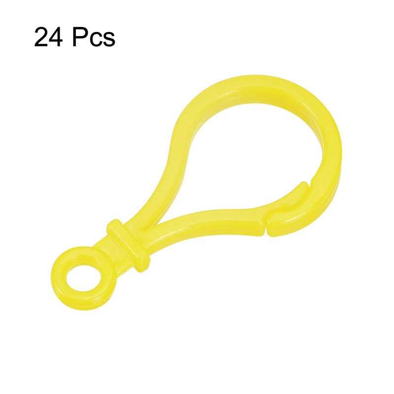 uxcell Plastic Lobster Clasps, 48mm Colorful Claw Snap Clip Hooks