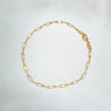 BrazilAJ Multi Color Gold Plated Anklet For Women Tobillera de