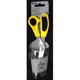 Allary 8.5" Multi Use Scissors Fashion Cuts Yellow Limited Edition M212.51