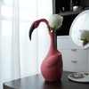 FORKAI Flamingo Vase for Centerpieces, 11.6 Inch Pink Bud Vases,