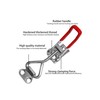 FengZeYing 4 Pcs Adjustable Toggle Clamp, Metal Toggle Latch Non-Slip
