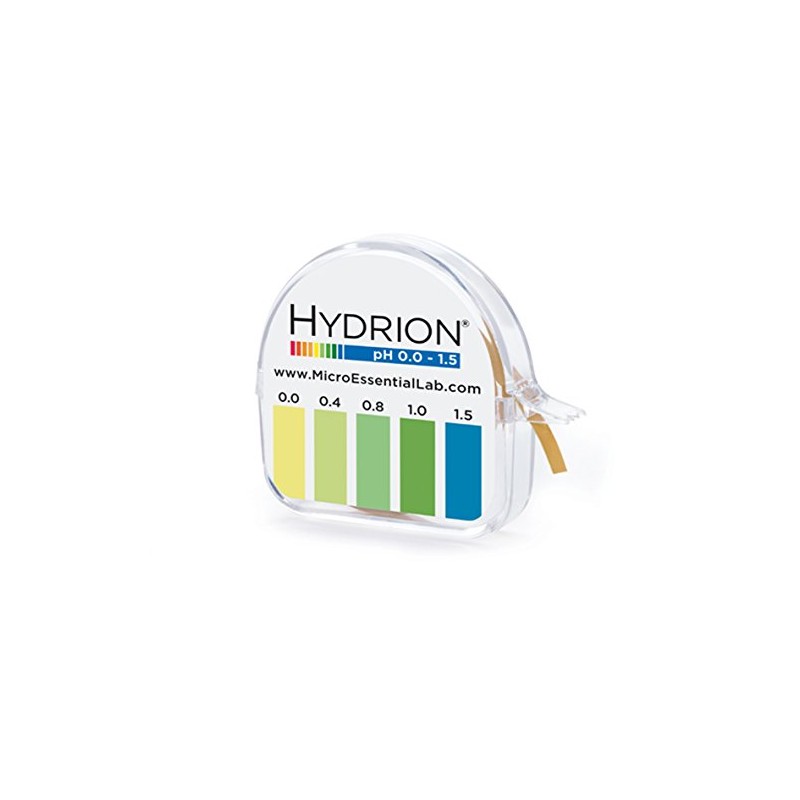 Micro Essential Lab 310 Hydrion Short Range pH Test Paper