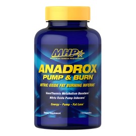 Pre Entreno Mhp Anadrox 112 Cpsulas Termognico Sin Sabor                                                                                              