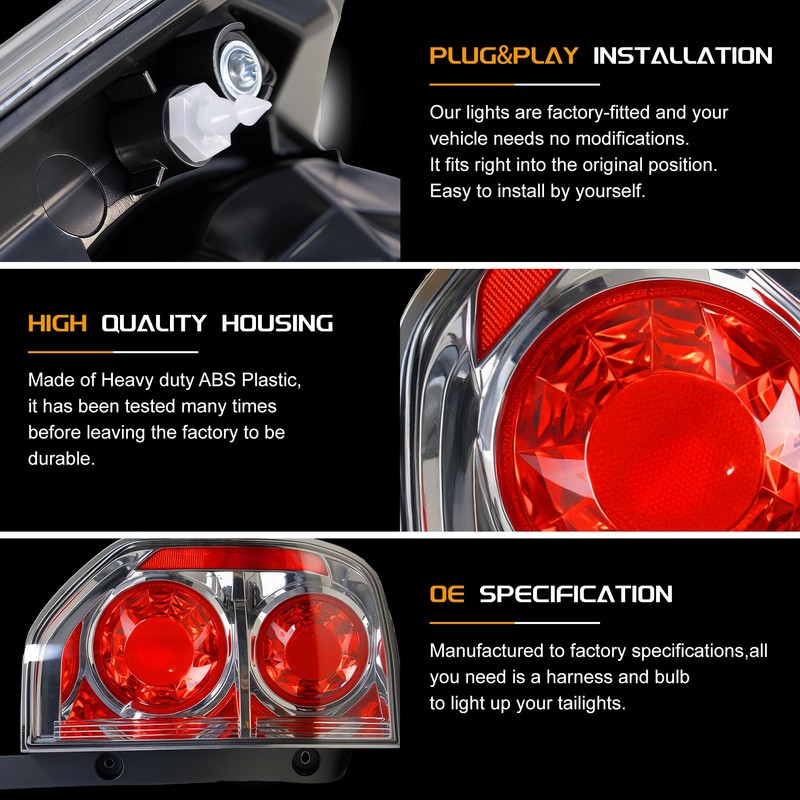 Tail Light Compatible With 2006-2008 Honda Pilot