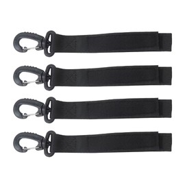 Qblahip SUP Paddleboard Inflatable Boat Paddle Keeper Paddle Holder Paddle Clip,Set of 4. No D Ring Patch !