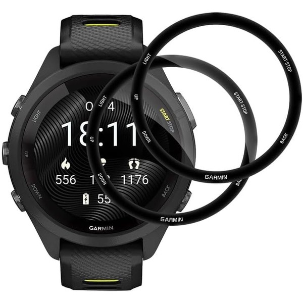 Pack of 2 Screen Protectors for Garmin Forerunner 265S Film,