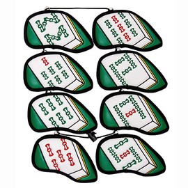 Linkx Mahjong Iron Cover, Set of 8, Index (Saws), Head Cover (#5-9, P, A, S)