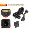 WEISEN 7 Pin Trailer Wiring Harness Connector For Ford F-150