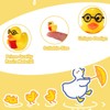 25pcs Back to School Resin Ducks, Mini Tiny Little School