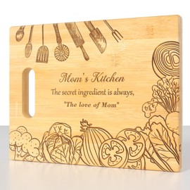 Gifts for Mum, Bamboo Chopping Board, Birthday Gift for Mum, Christmas Gifts, Mother's Day Gifts, Easter Gifts, Best Mum Gift