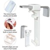 EnixwH 4 Klemmfix brackets, clamp holder for roller blinds, clamp