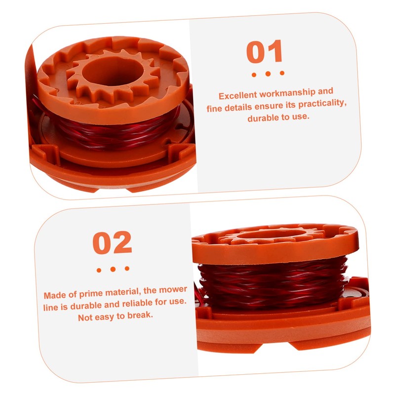 IWOWHERO 1set Mower String Trimmer Replacement Rope for Craftsman Cutting