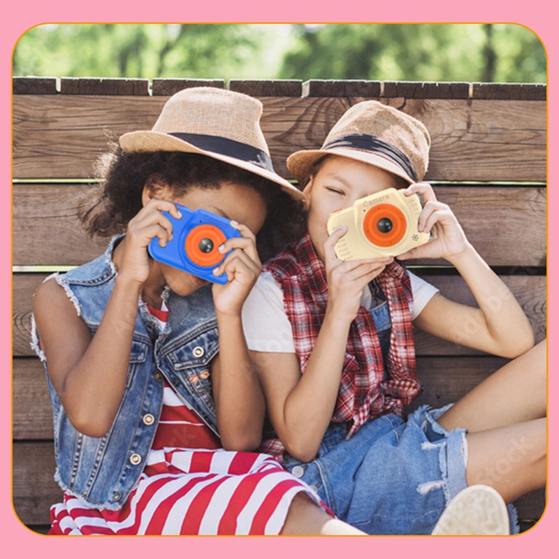 Kids Digital Camera with 32G Card High Definition Dual Lens