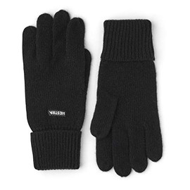 HESTRA Unisex Pancho 5 Finger Gloves Black 5, black