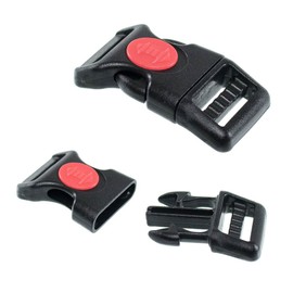 Paracord Planet Flat & Lock Side Release Buckles – Available in Packs of 5, 10, and 20 – Choose from 2”, 1.5”, 1”, 3/4”, and 5/8” Widths – Perfect for Heavy Duty Paracord Projects